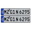 Punching Number Plate Online