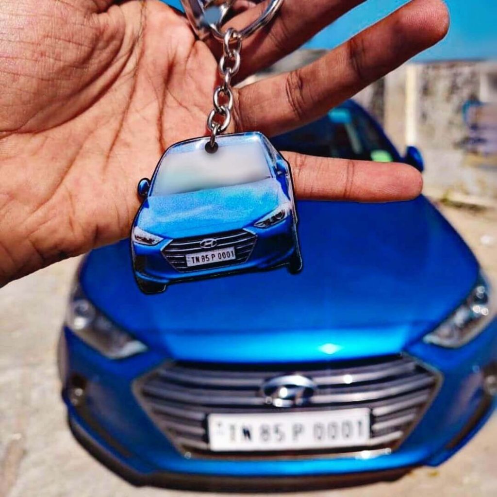 Car Shape Keychains