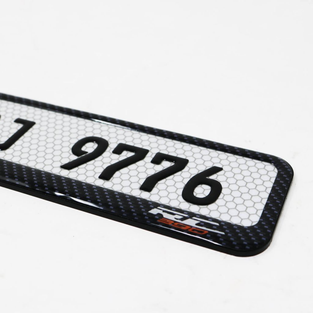 Personalized Number Plate