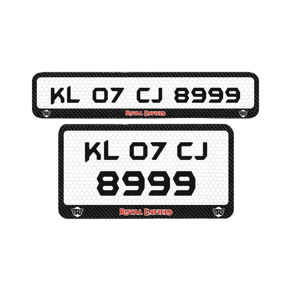 Motorcycle Number Plate Ultimate Quality 