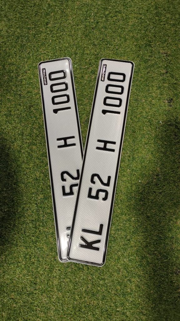 Extreme Number Plates