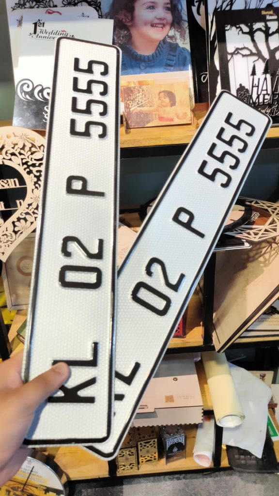 Extreme Number Plates