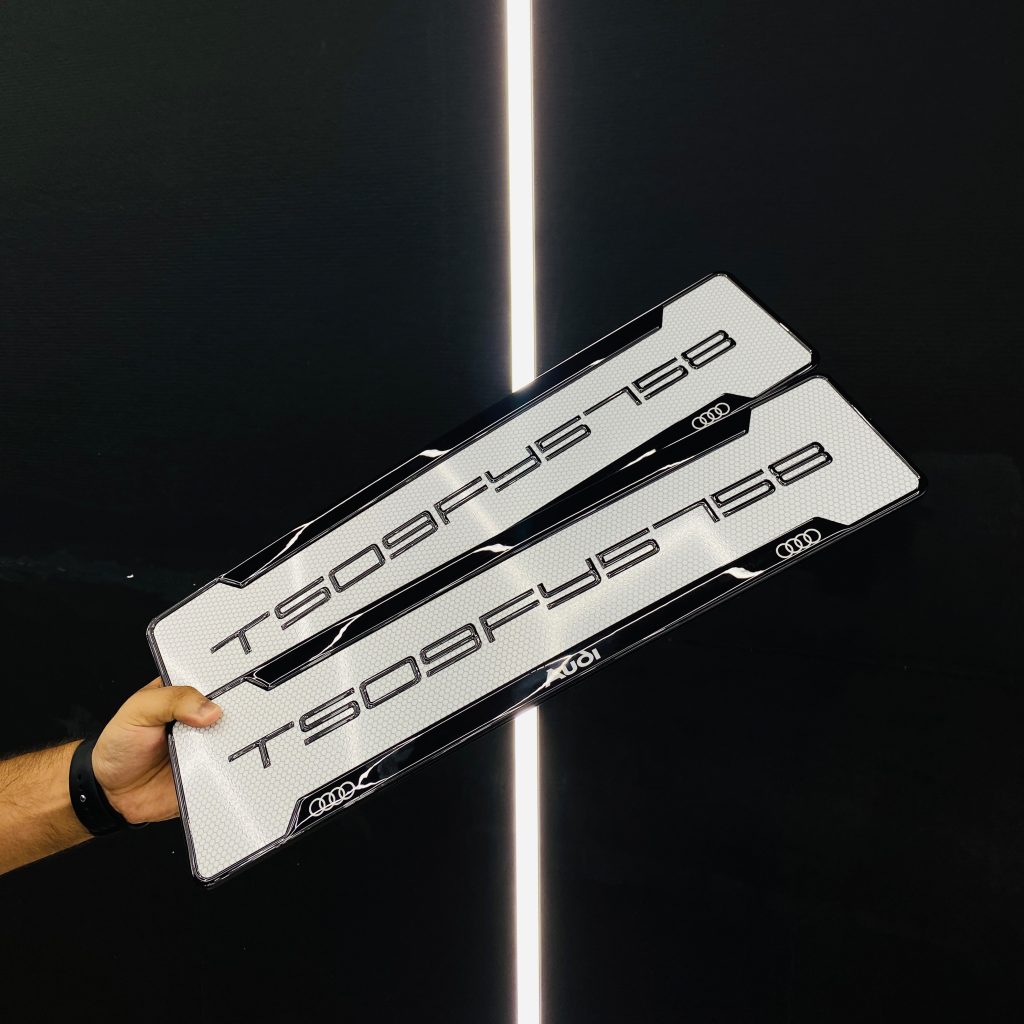 Car Gel Number Plate