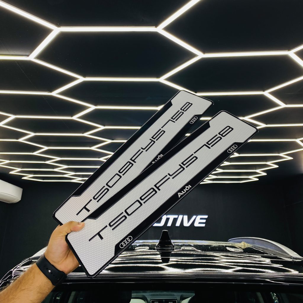 Car Gel Number Plate