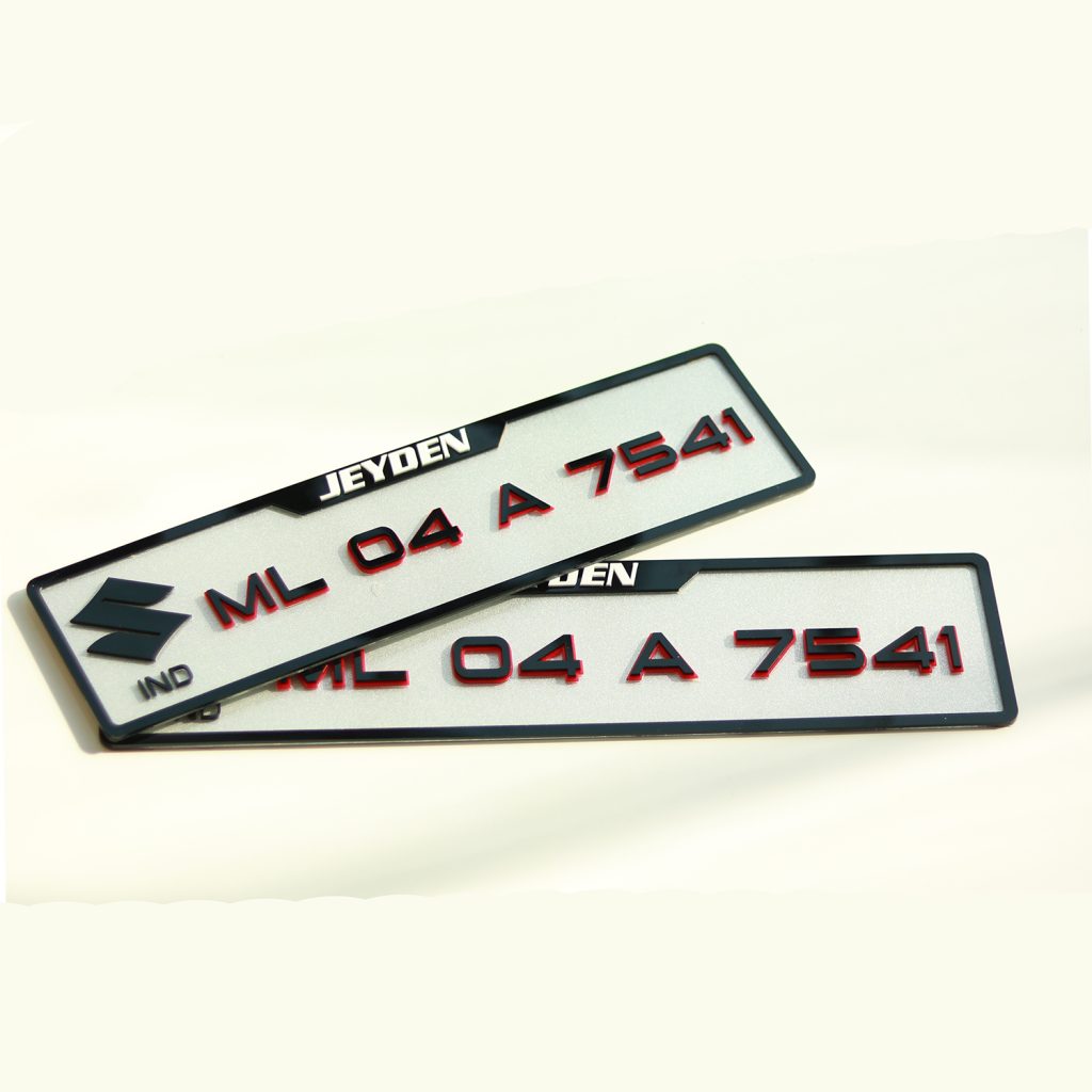 Car Laser Number Plate