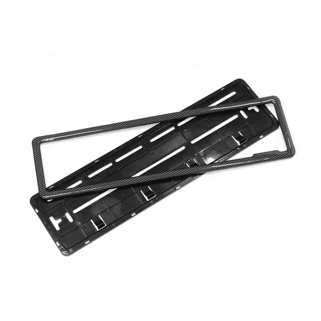 HSRP Car Number Plate Gel Frame-CARBON