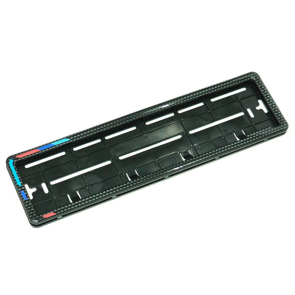 HSRP Car Number Plate Gel Frame - BMW Honey