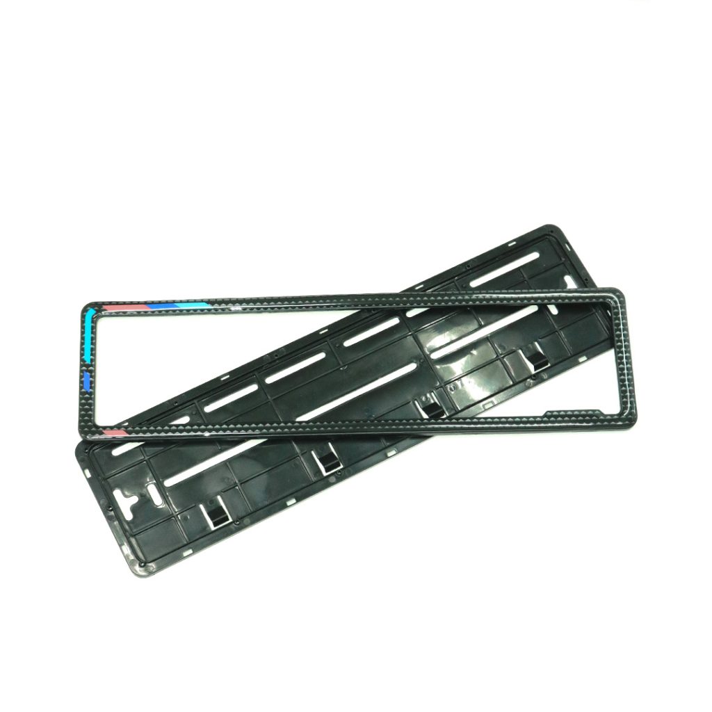 HSRP Car Number Plate Gel Frame - BMW Honey