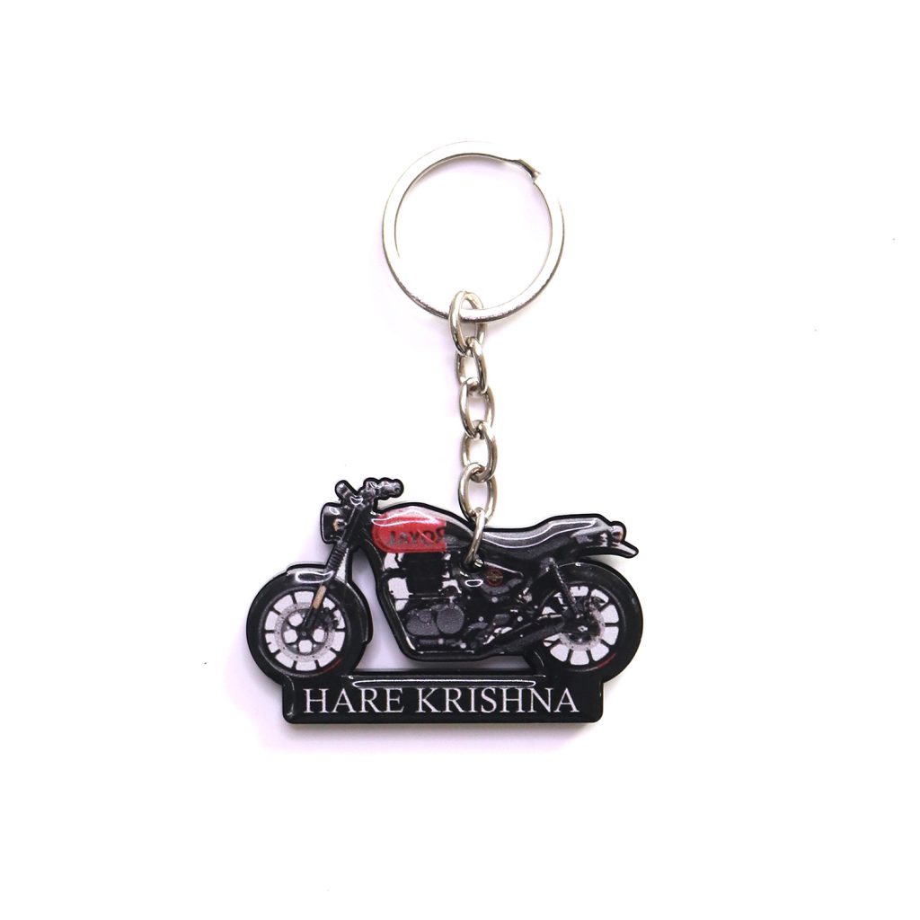 Customized Bike Shape Keychain