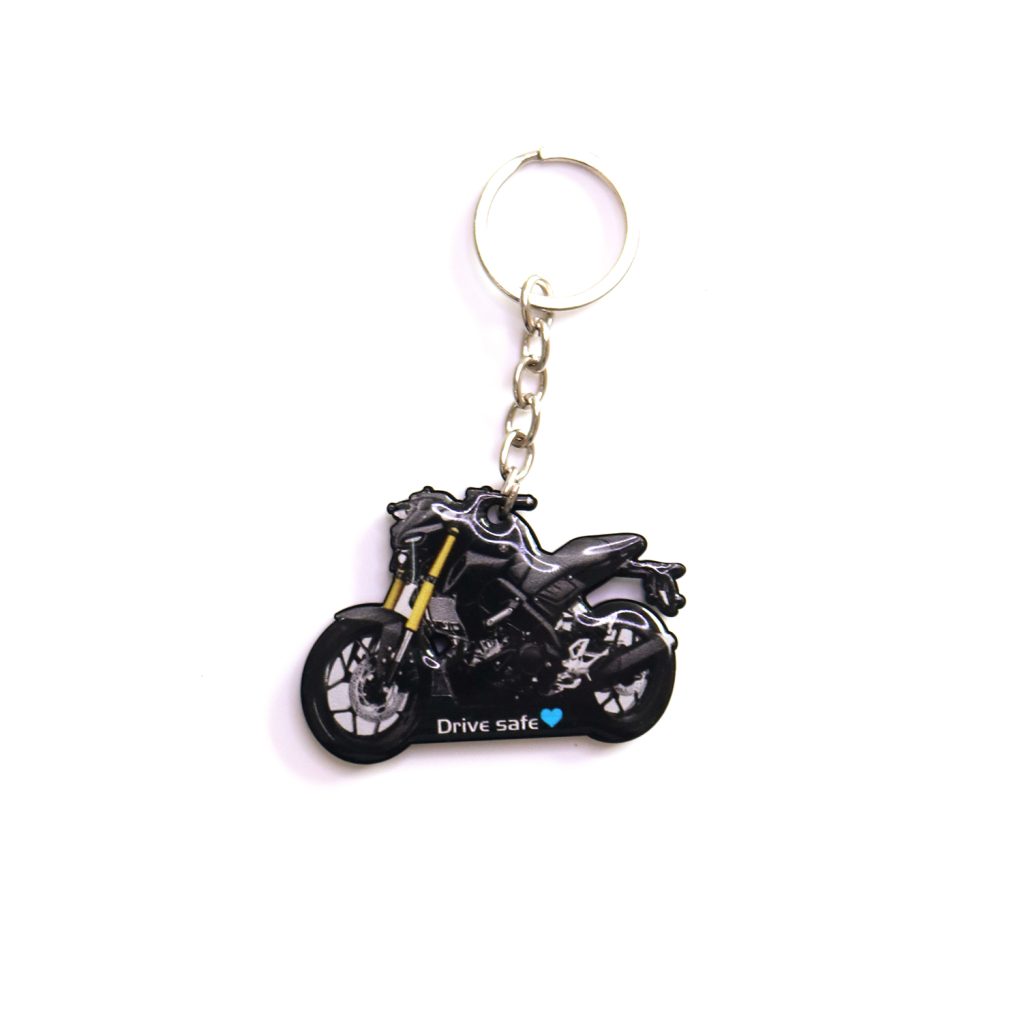 Custom Bike Shape Keychain NPD