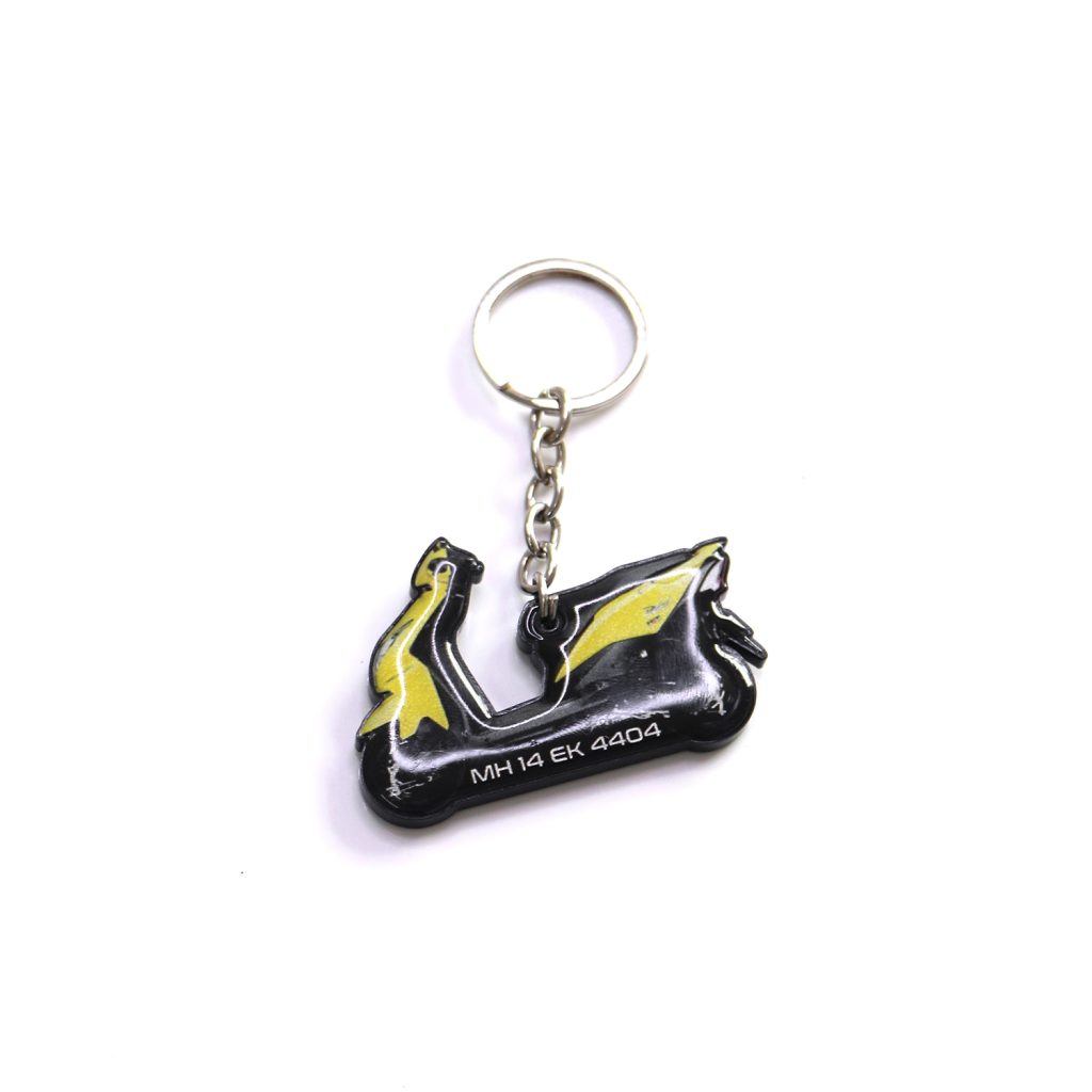 Bike Shape Keychain
