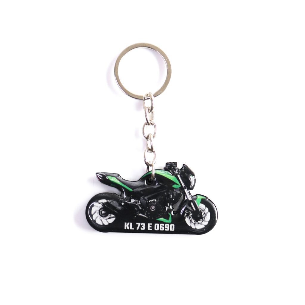 Customized Bike Shape Keychain