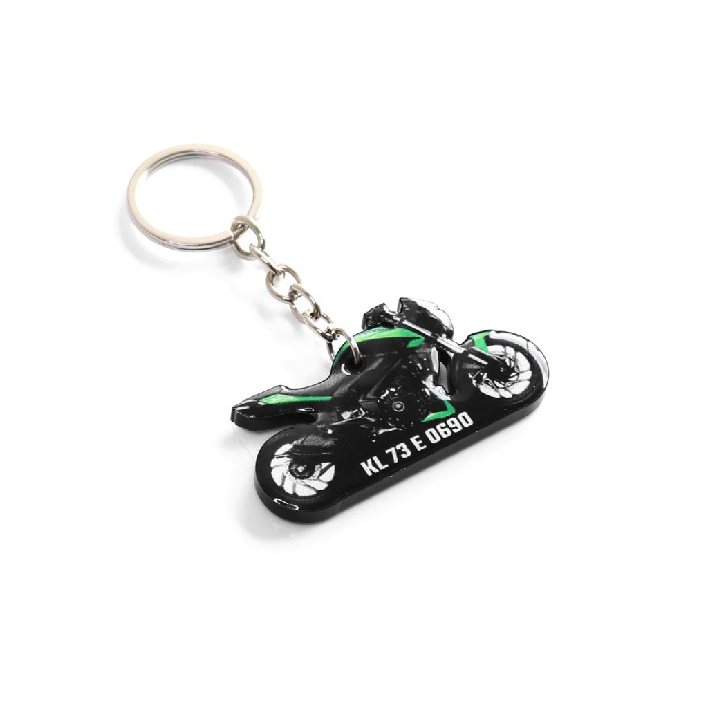 Customized Bike Shape Keychain