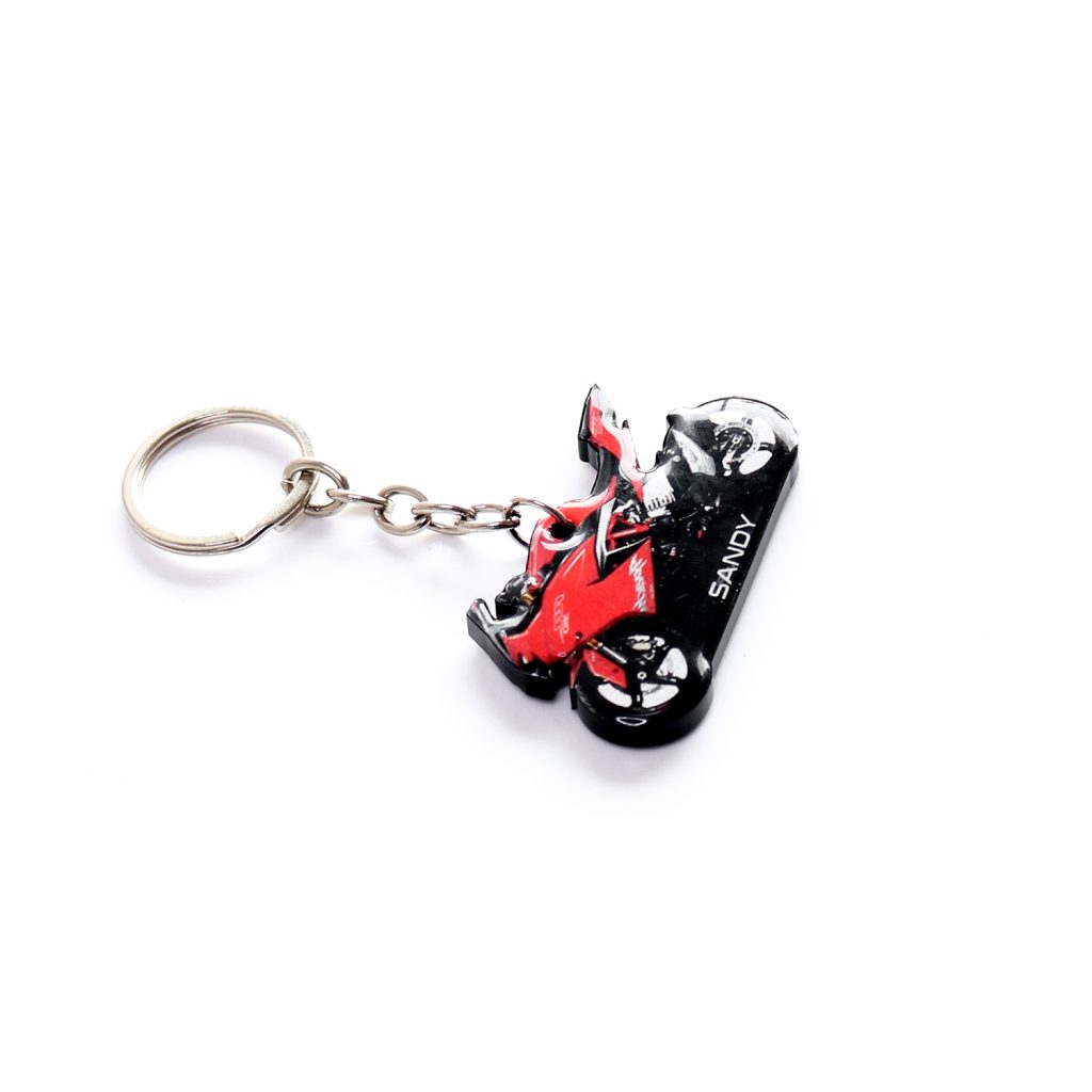 Bike Shape Keychain