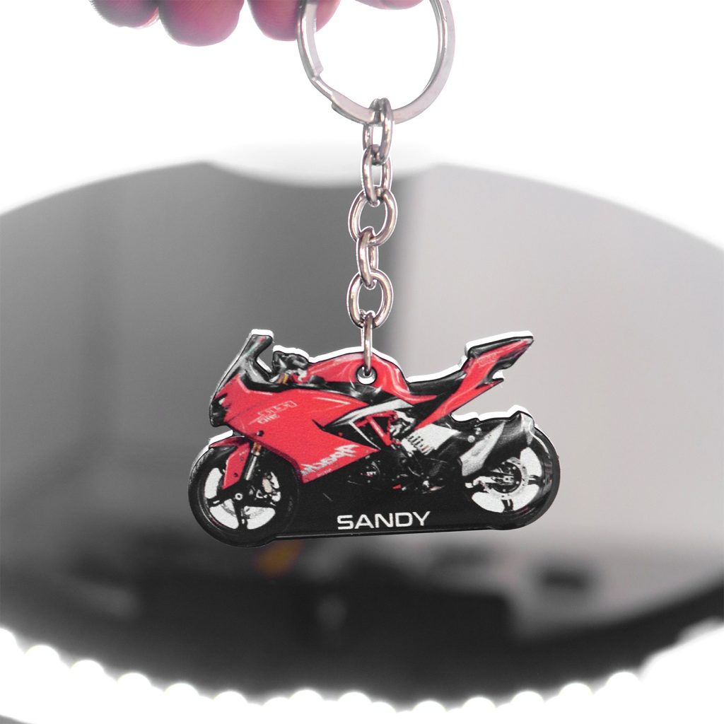 Bike Shape Keychain