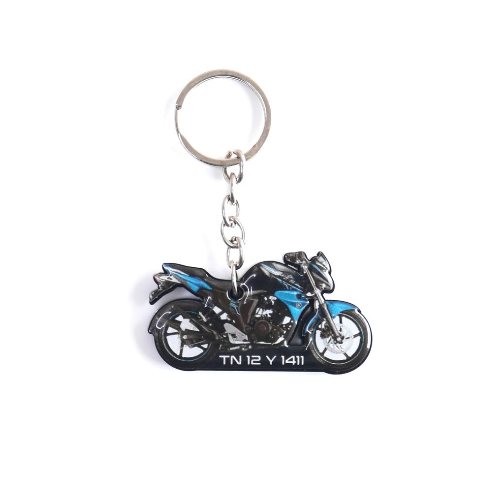 Bike Shape Keychain
