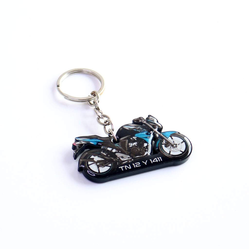 Bike Shape Keychain