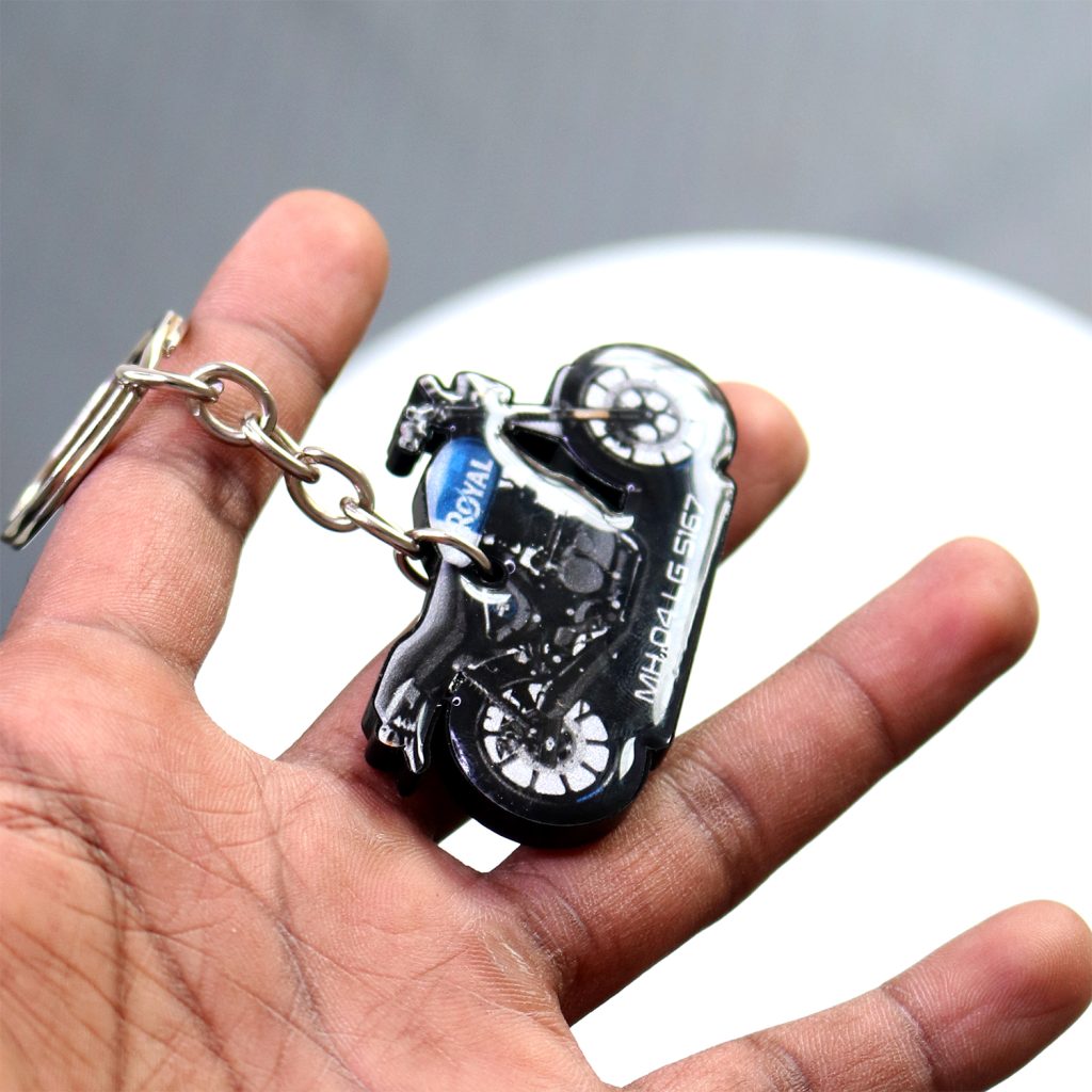 Bike Shape Keychain