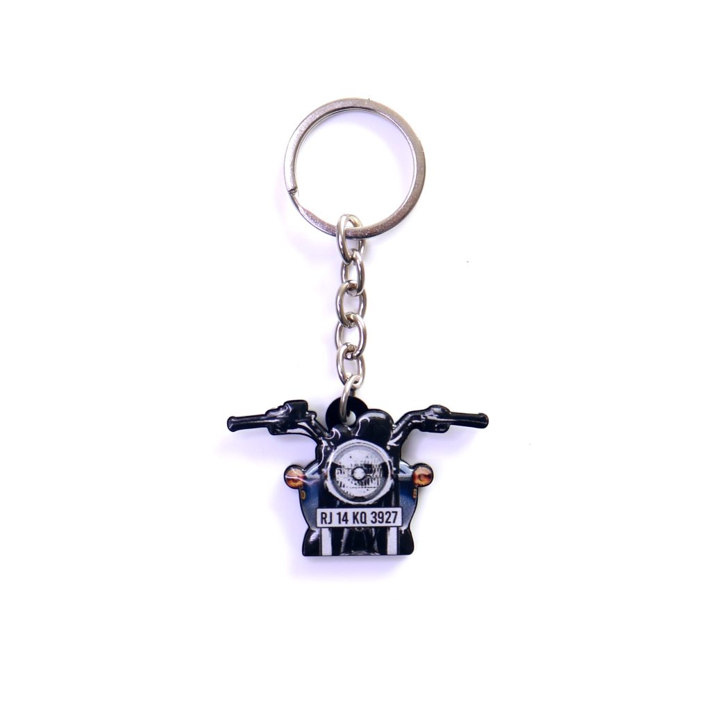 Customized Bike Shape Keychain NPD