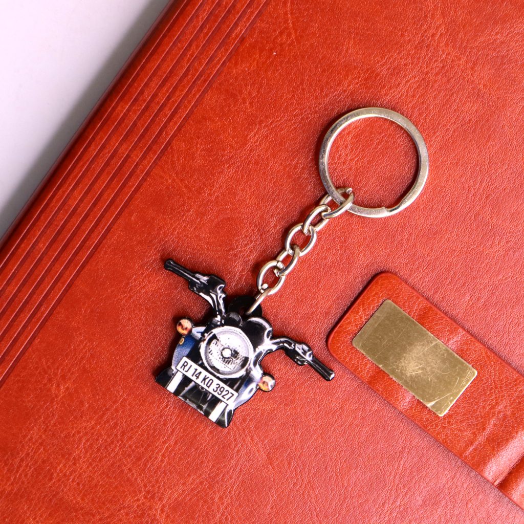 Customized Bike Shape Keychain
