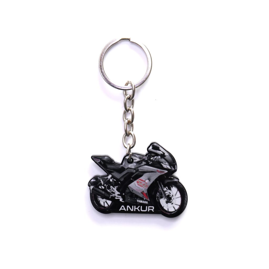 Customized Bike Shape Keychain