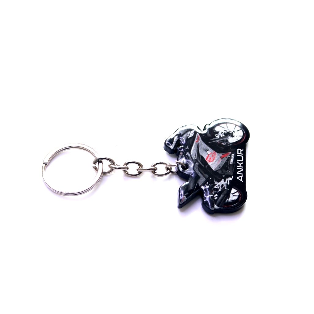 Customized Bike Shape Keychain