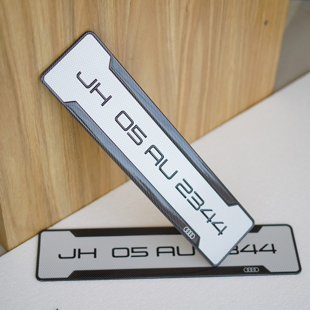 Car Gel Number Plate