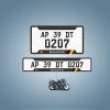 bike number plate