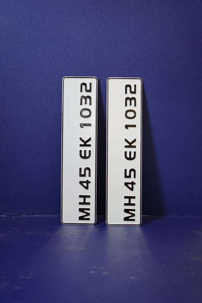 Aqua Font Series Aluminium Plate