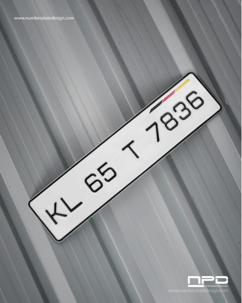 Euro Font Center Punch | Aluminium Number Plate