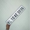 customized number plate