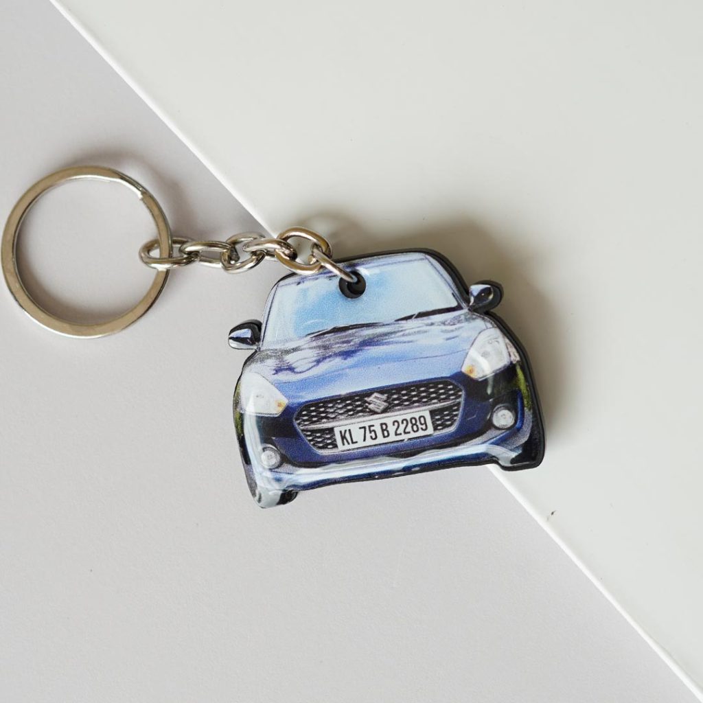 Customized Car Keychain