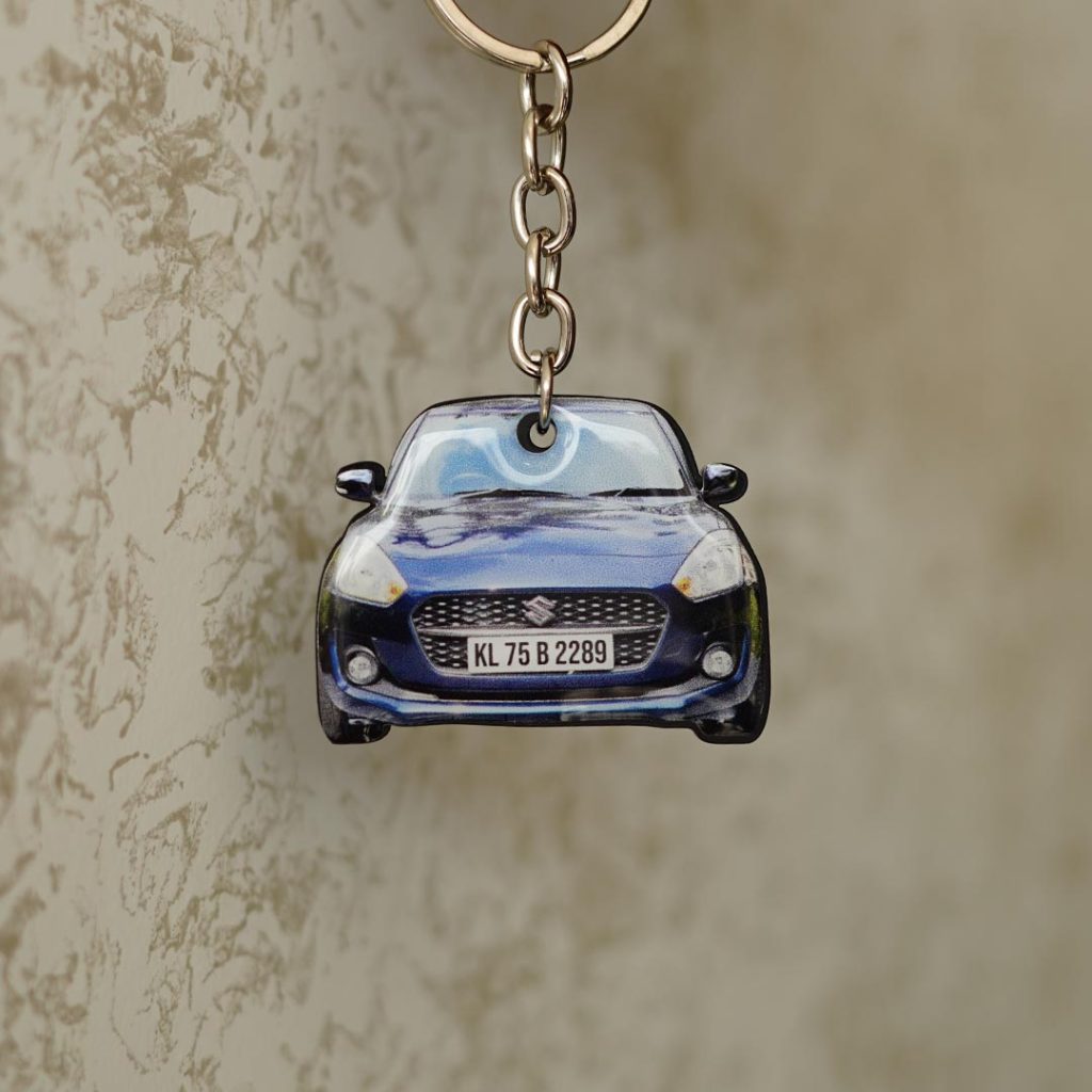 Customized Car Keychain