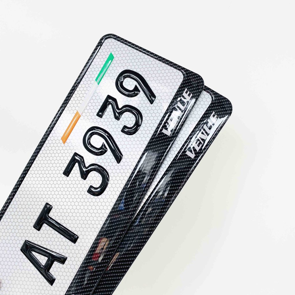 Car Gel Number Plate