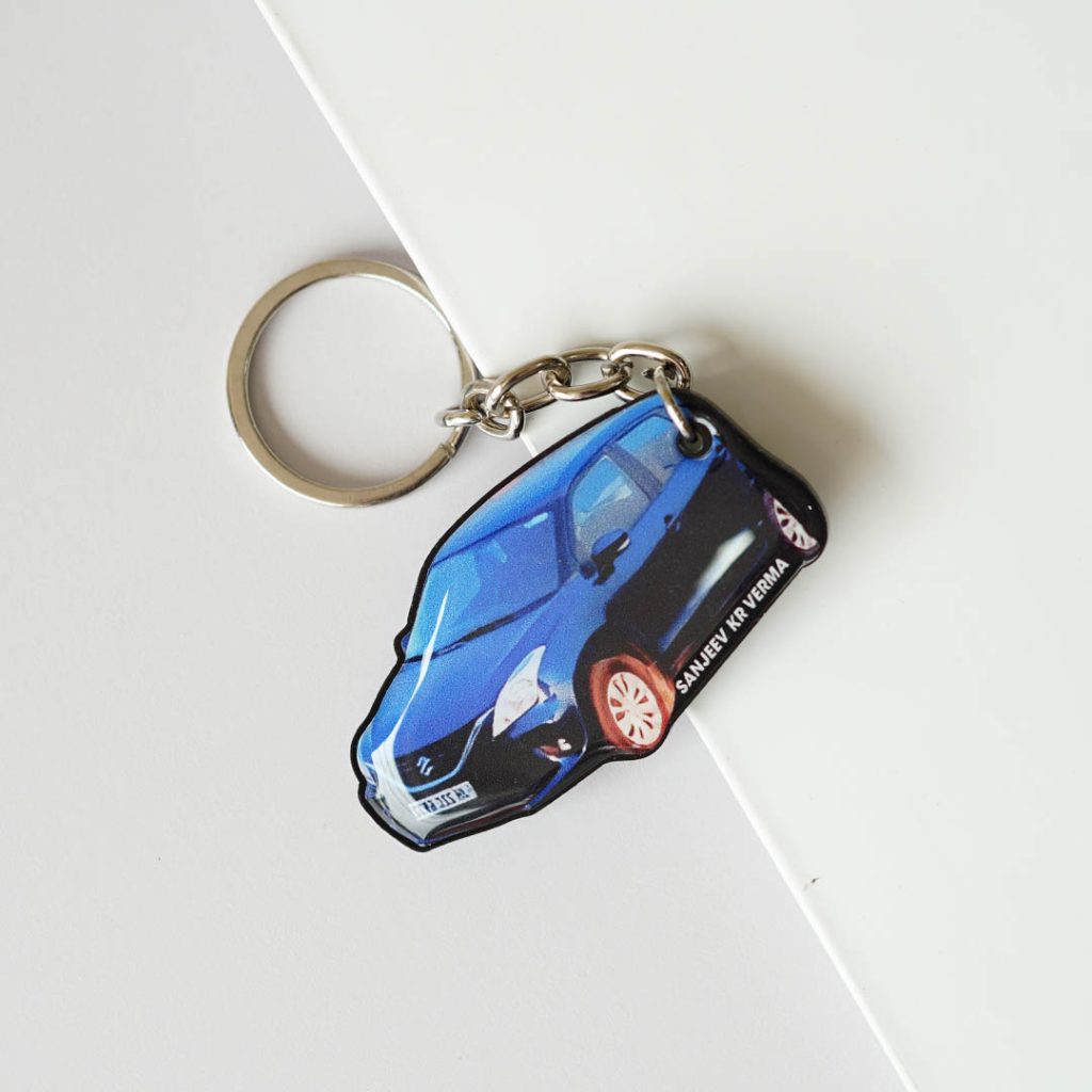 Customized Car Shape Keychain