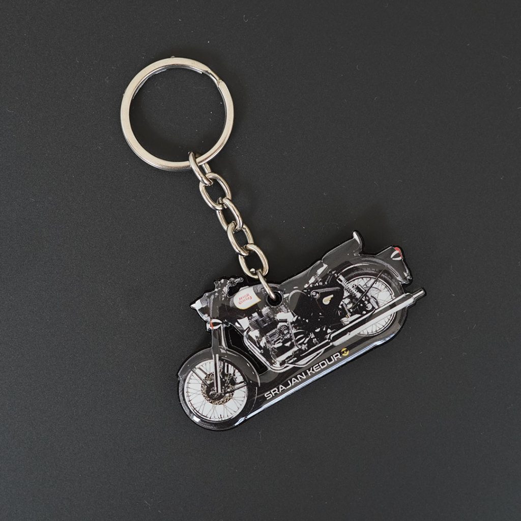 Bike Shape Keychain