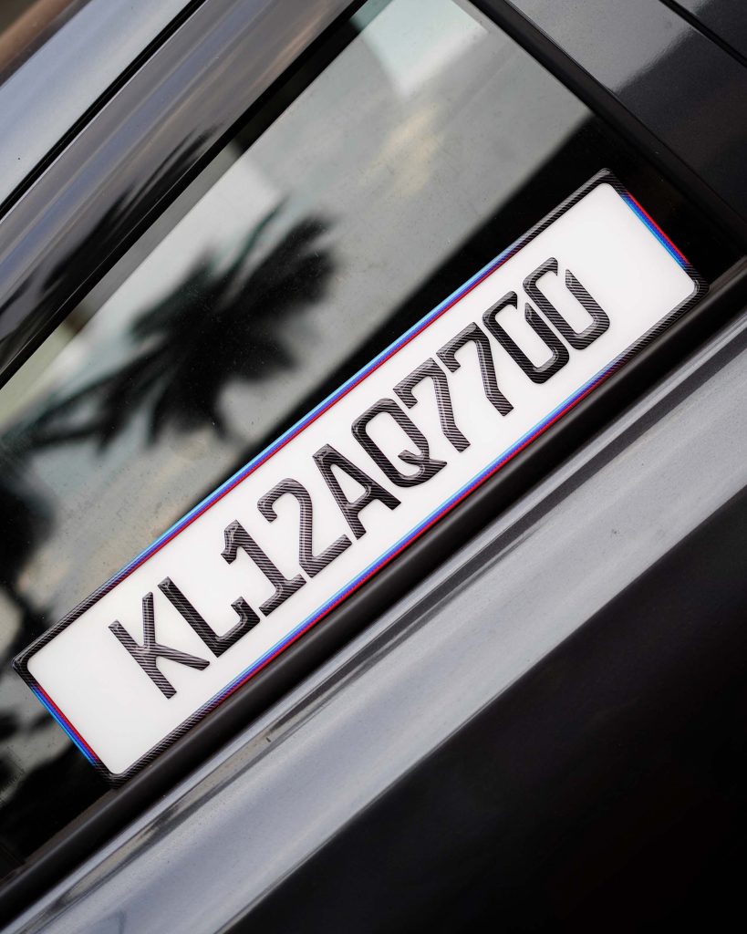 Car Gel Number Plate
