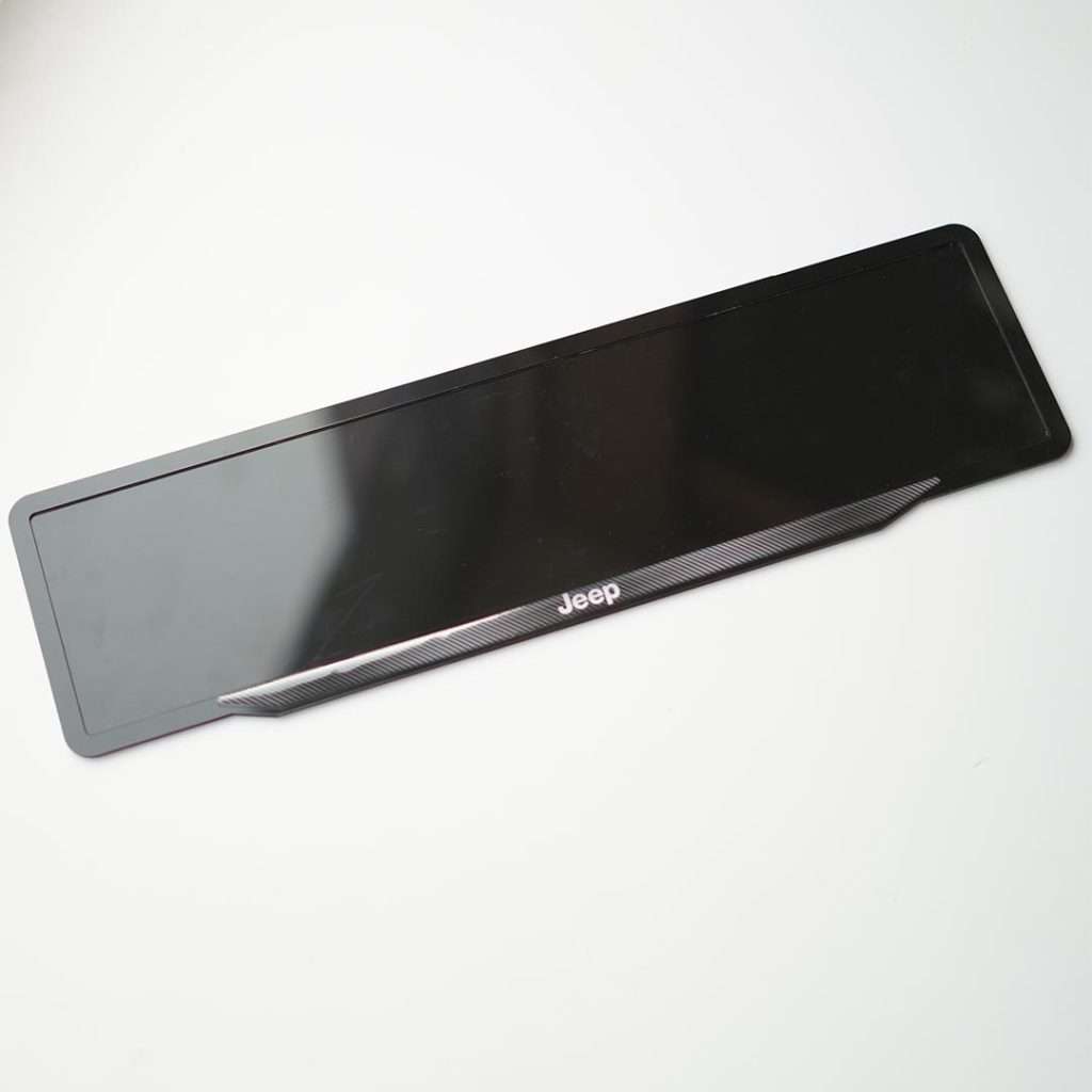 Acrylic Car Number Plate Frame