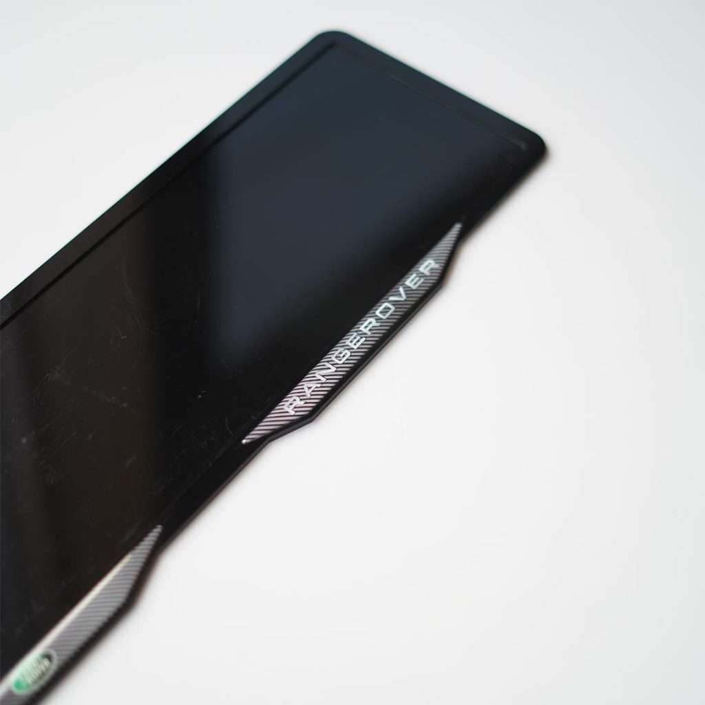 Acrylic Car Number Plate Frame