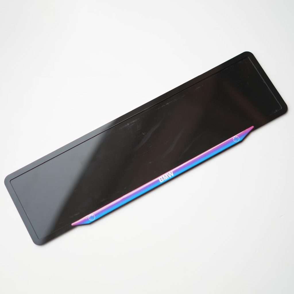 Acrylic Car Number Plate Frame