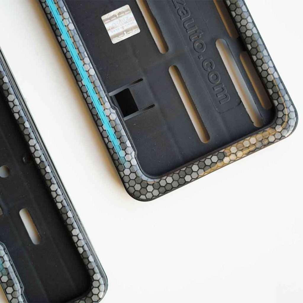 Bike Number Plate Gel Frame