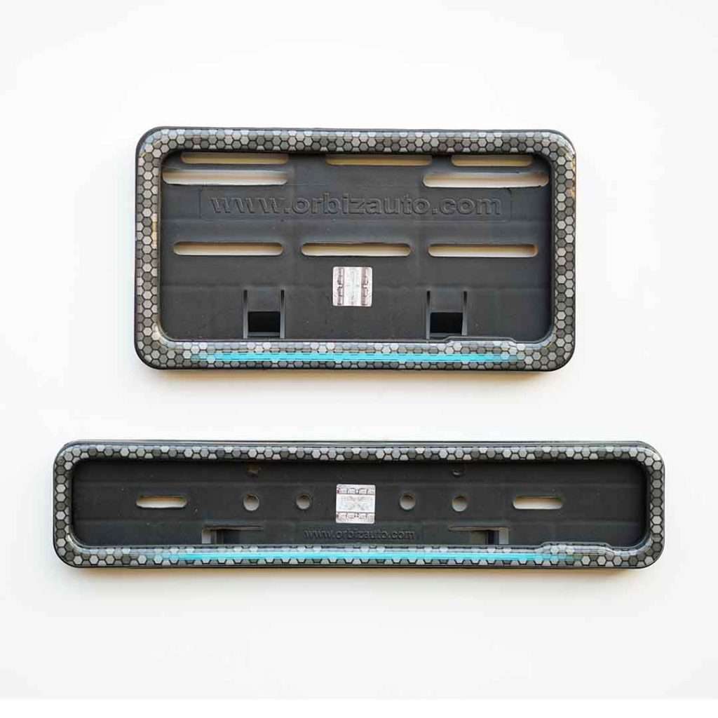 Bike Number Plate Gel Frame