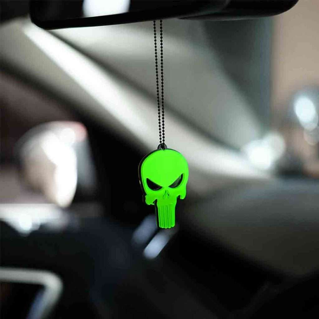 Punisher Skull Car Mirror Hangings