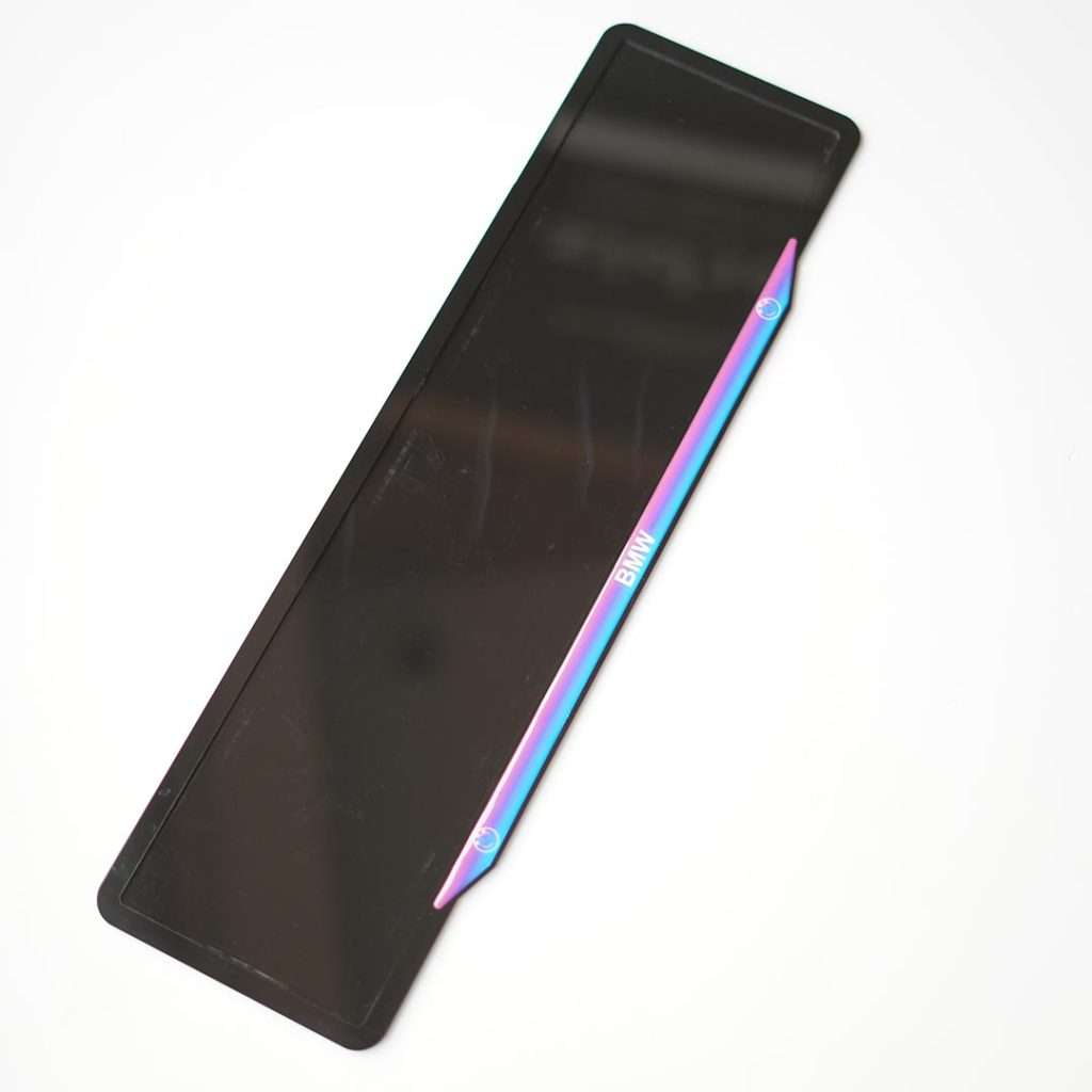 Acrylic Car Number Plate Frame