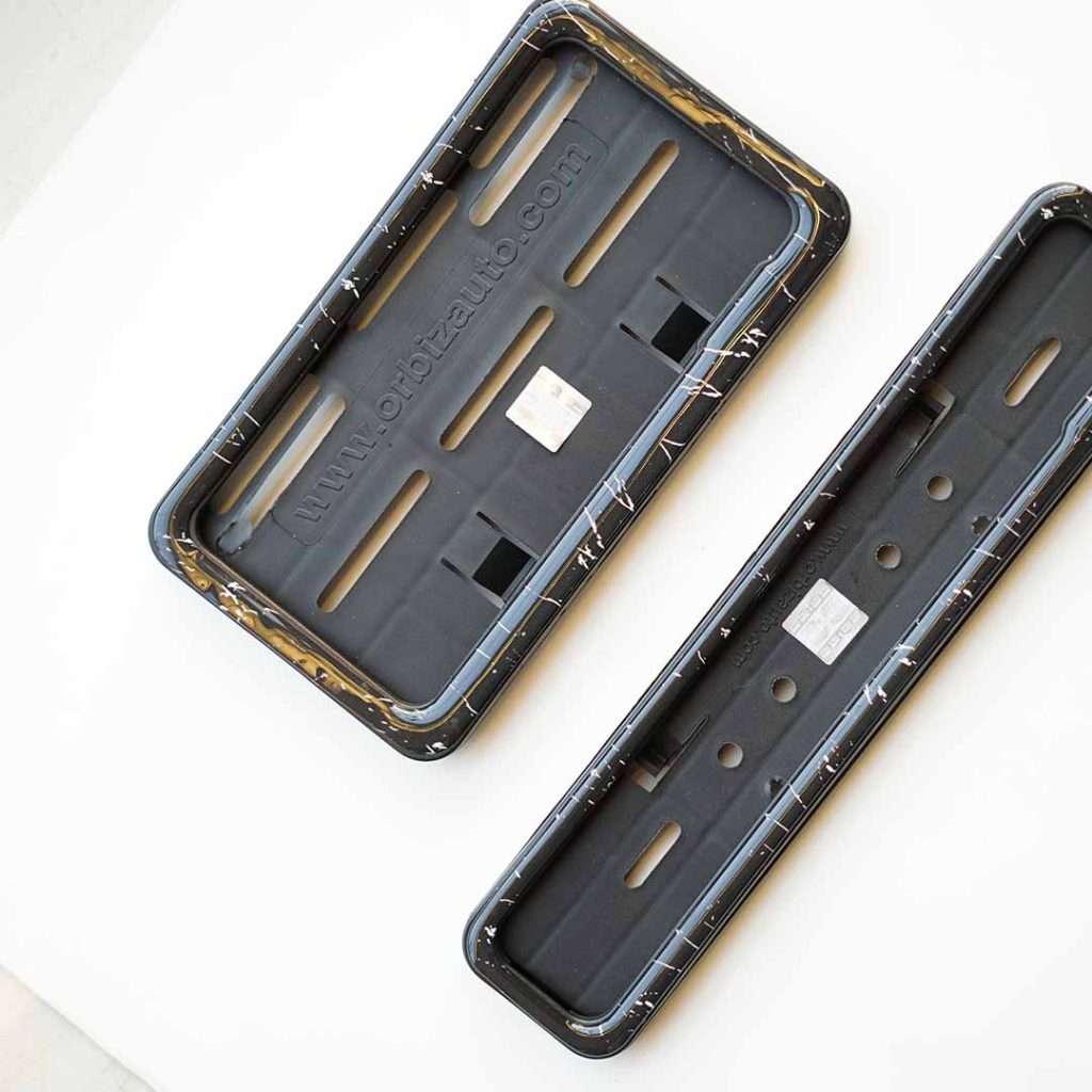 Bike Number Plate Gel Frame