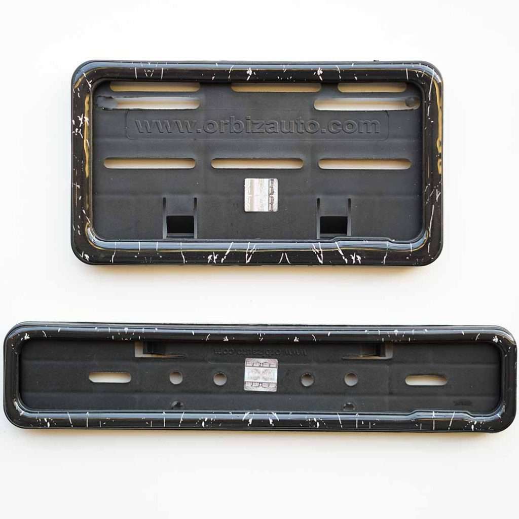 Bike Number Plate Gel Frame