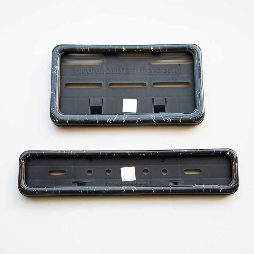 Bike Number Plate Gel Frame