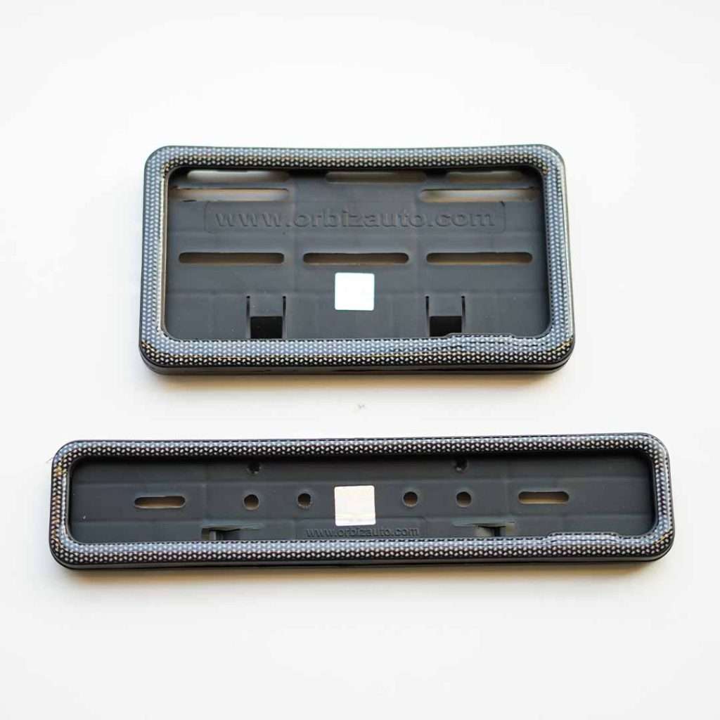 Bike Number Plate Gel Frame