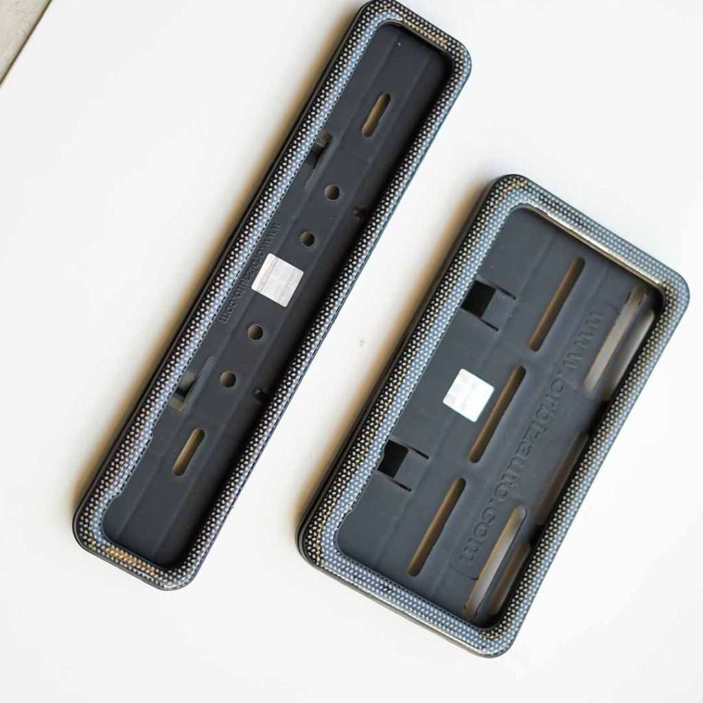 Bike Number Plate Gel Frame