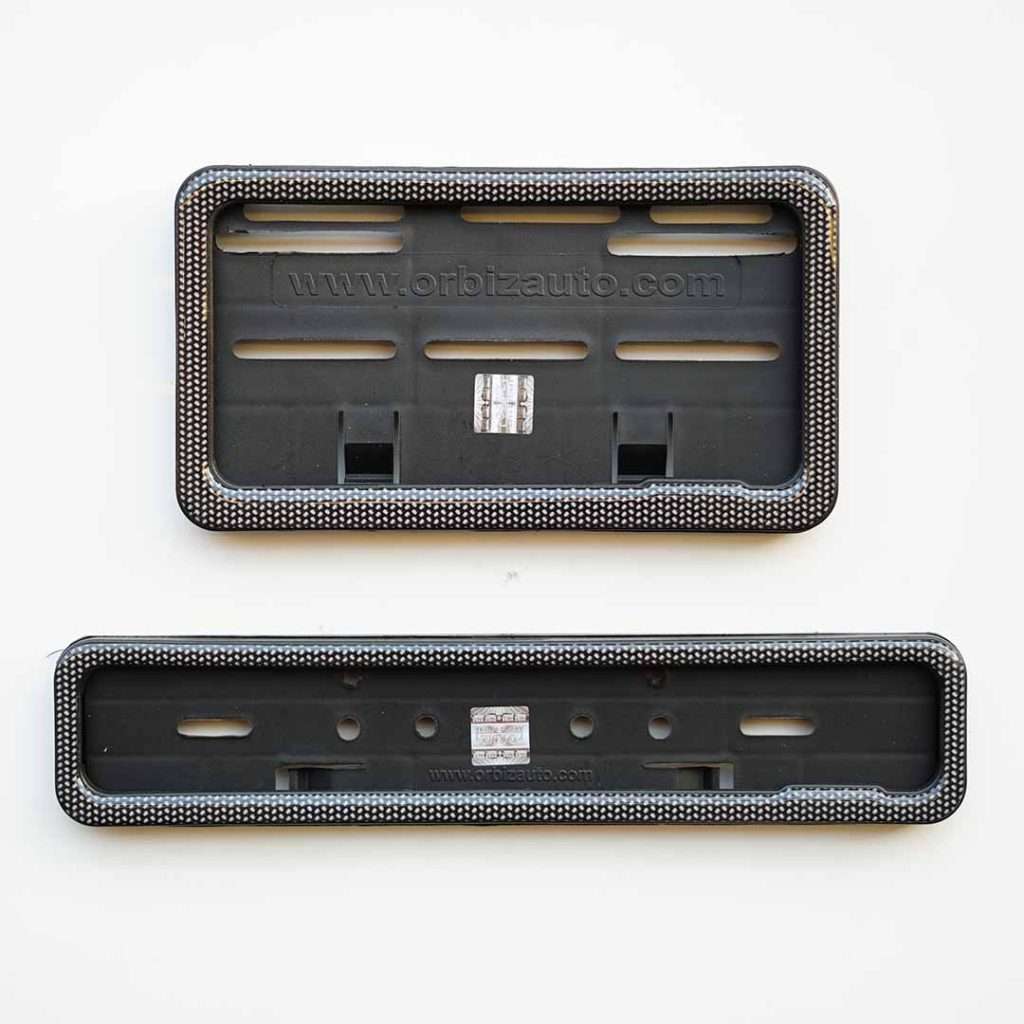 Bike Number Plate Gel Frame